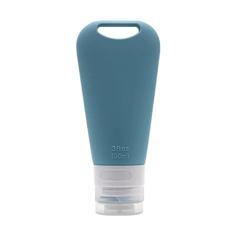 Silicone Travel Dispenser Bottles – Leakproof 90ml Containers for Toiletries