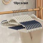 Non-Slip Metal Clothes Hangers – Round Notch Design for Suit and Coat Storage
