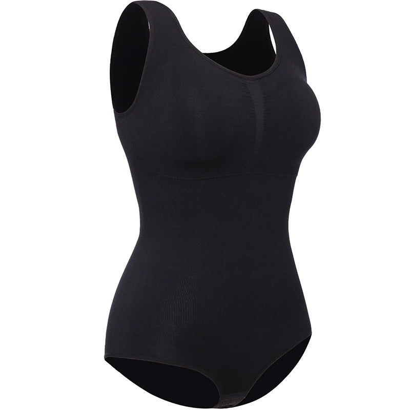 Tummy Control Shapewear Bodysuit – Slimming Waist Trainer for Women Fajas