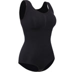 Tummy Control Shapewear Bodysuit – Slimming Waist Trainer for Women Fajas