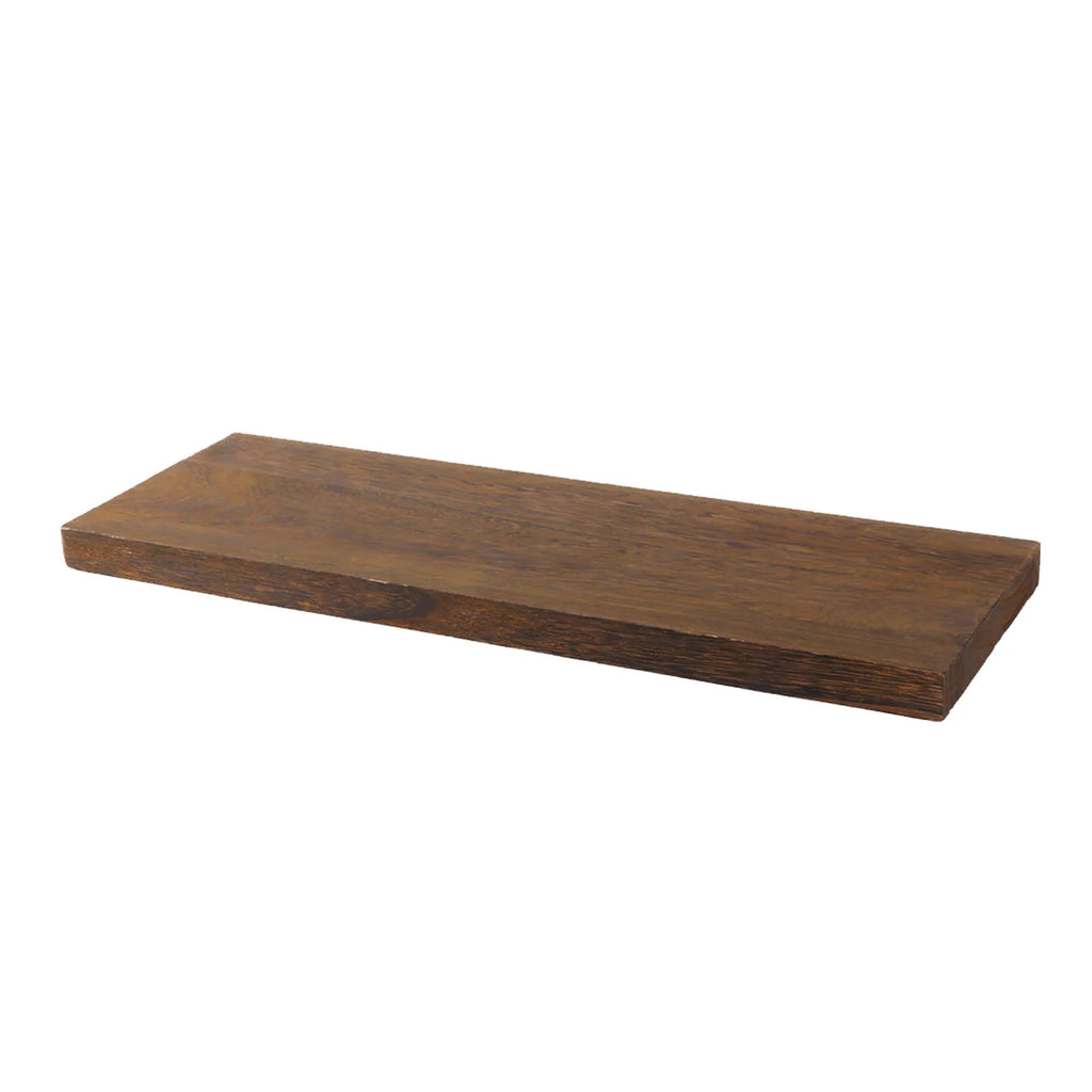 Wall Mounted Floating Wood Shelf – Single Layer Display for Home Decor