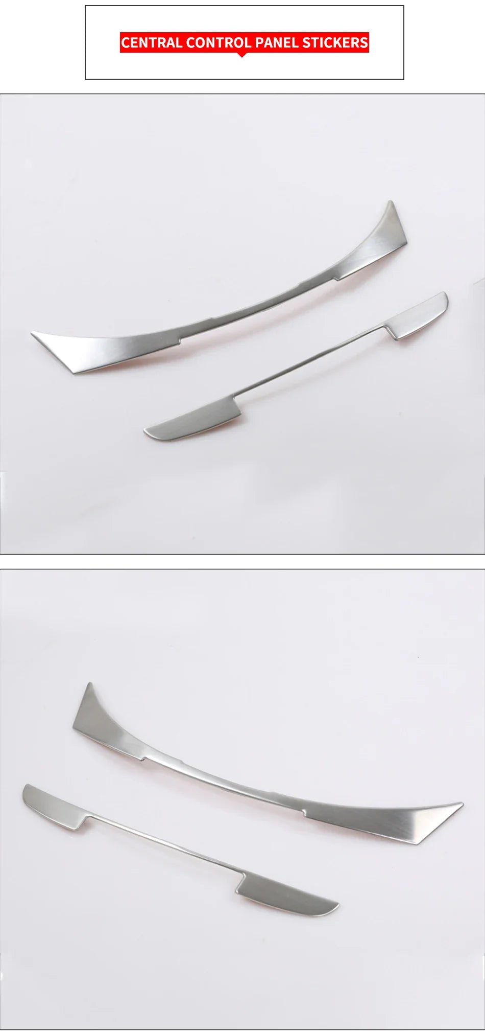 AC Control Panel Sequins – Interior Trim Stickers for Peugeot 208 2008
