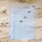 Transparent Loose Leaf Ring Binder – A4-A7 Planner for School and Office