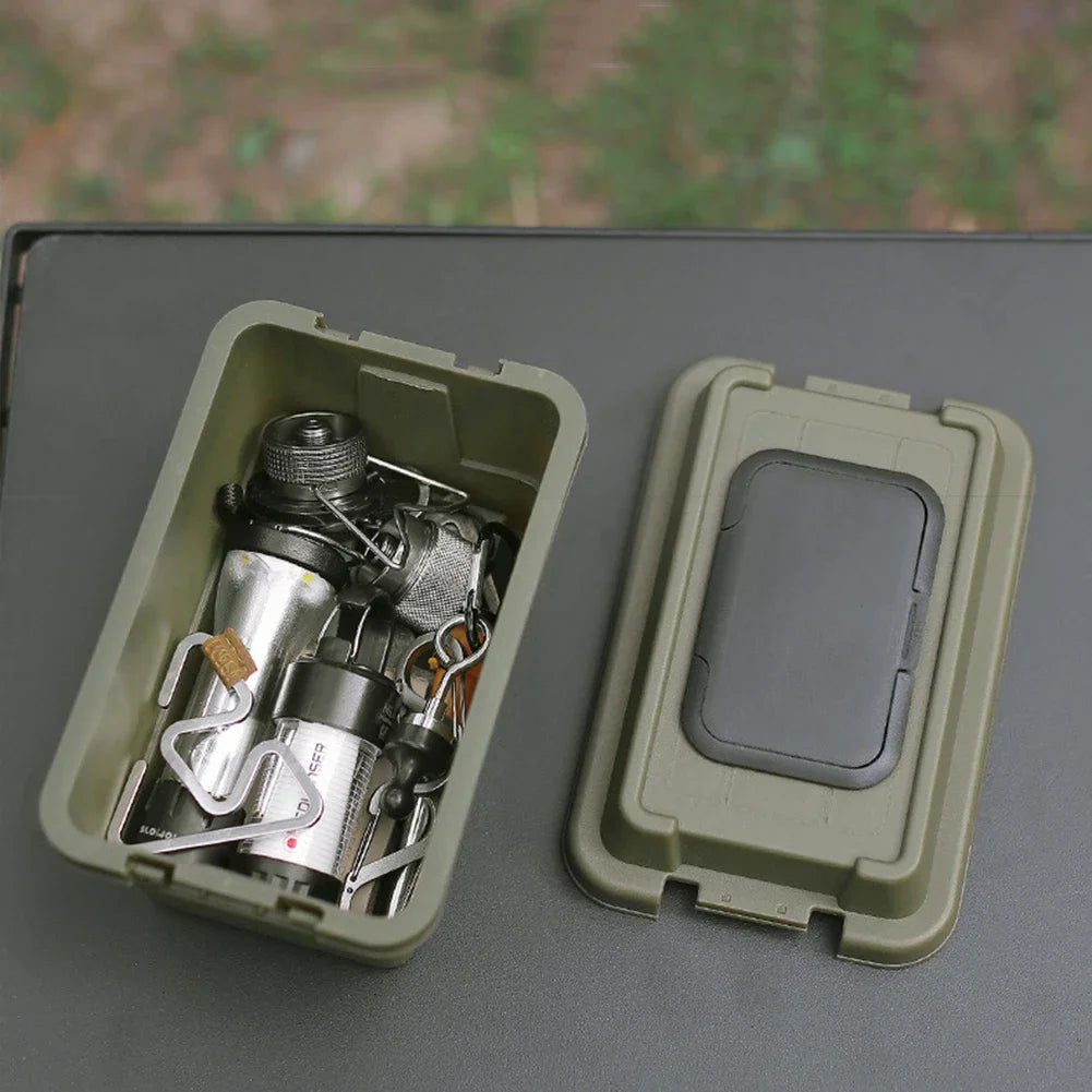 Portable Outdoor Napkin Storage Box – 1.1L Organizer for Camping and Picnic