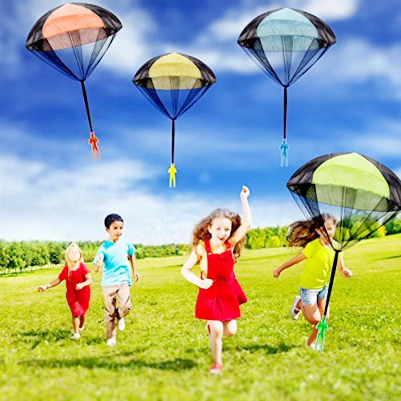 Hand Throwing Parachute Toy – Outdoor Sport Game for Kids