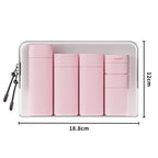 4-in-1 Travel Bottle Set – Leak Proof Refillable Containers for Toiletries