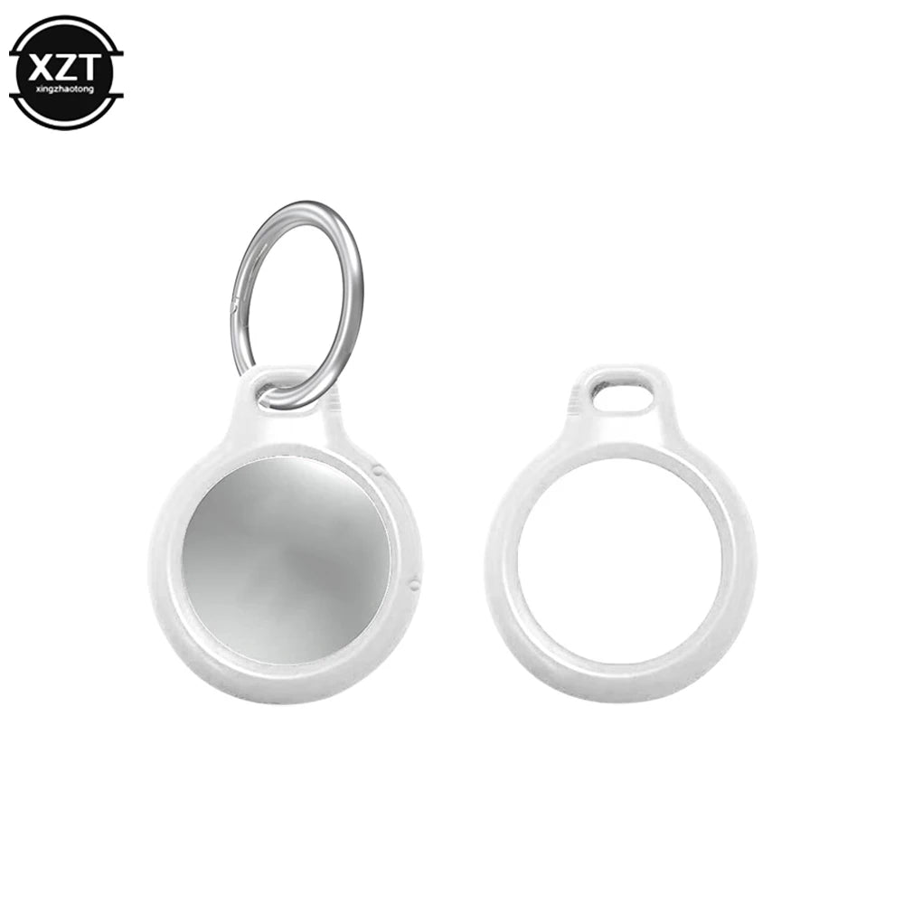 Protective Bumper Case with Strap for Airtag Tracker Keychain