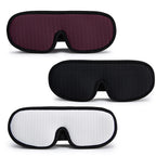 Soft 3D Contoured Eye Mask – Breathable Light Blocking for Travel Sleeping