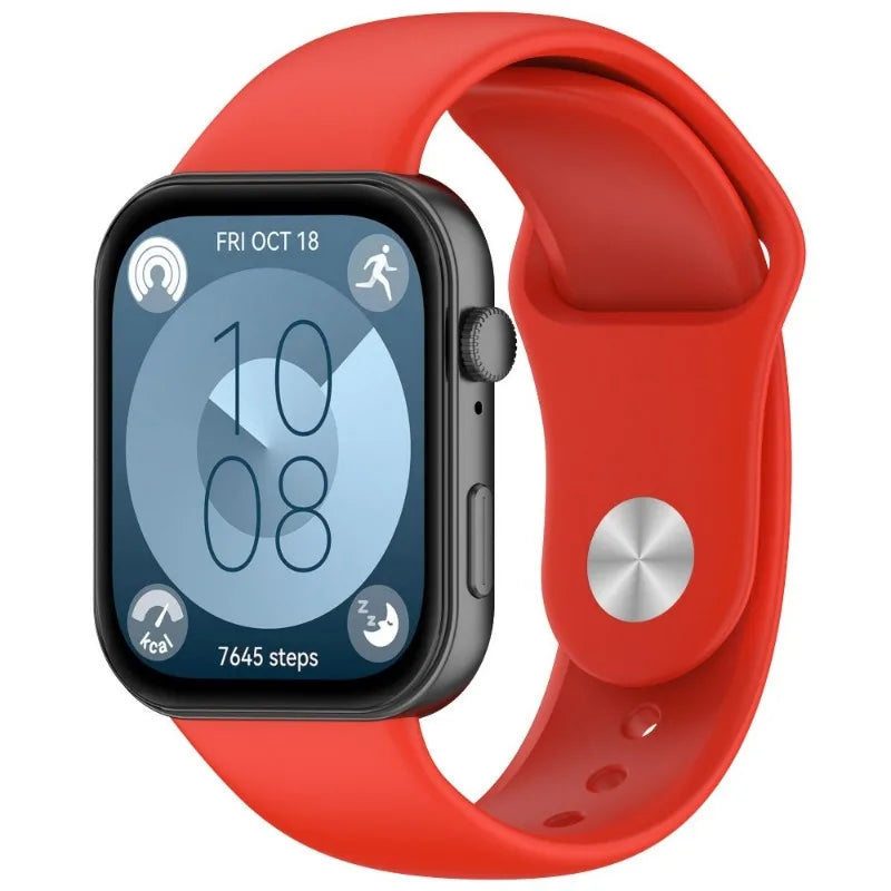 Silicone Sport Wristband – Breathable Replacement for Huawei Watch Fit