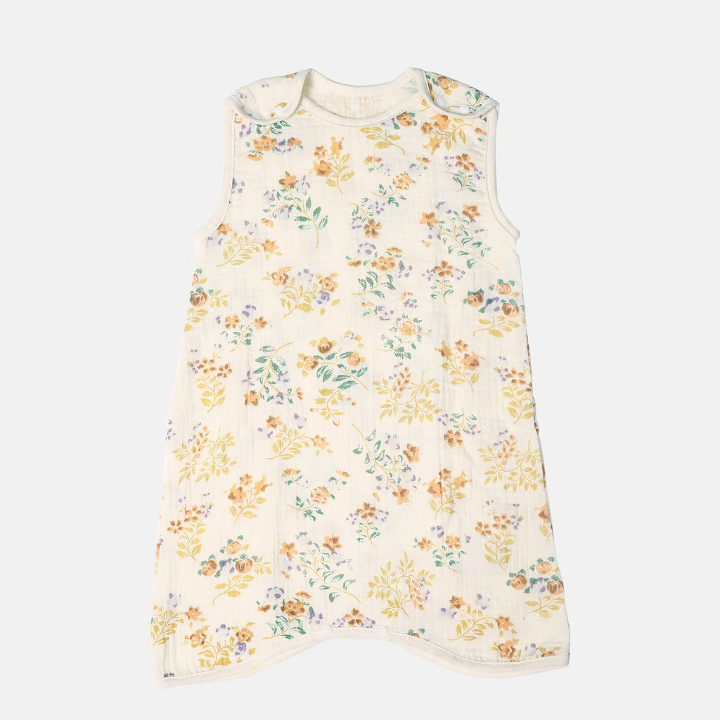 Cotton Newborn Bodysuit – Cartoon Anti-kicking Sleeping Bag for Infants