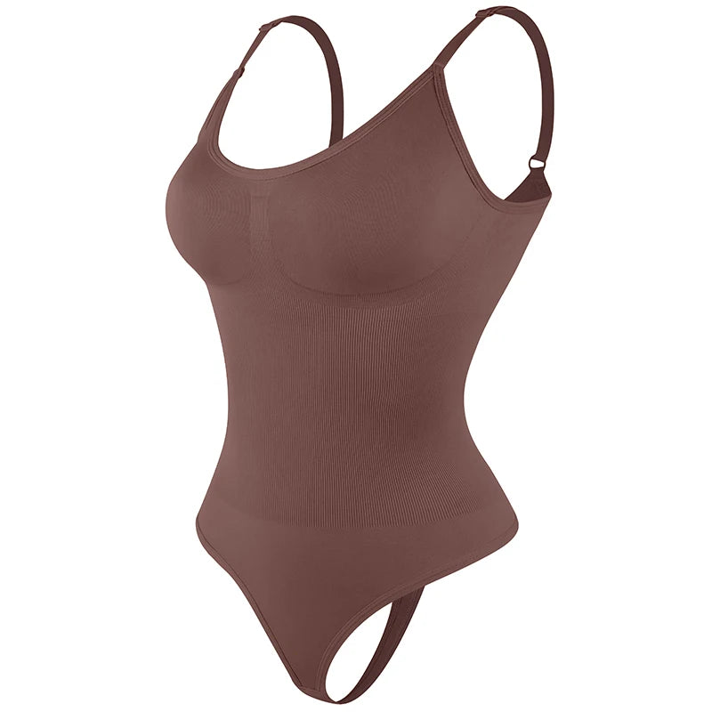 Tummy Control Shapewear Bodysuit – Invisible Slimming Underwear for Daily Wear