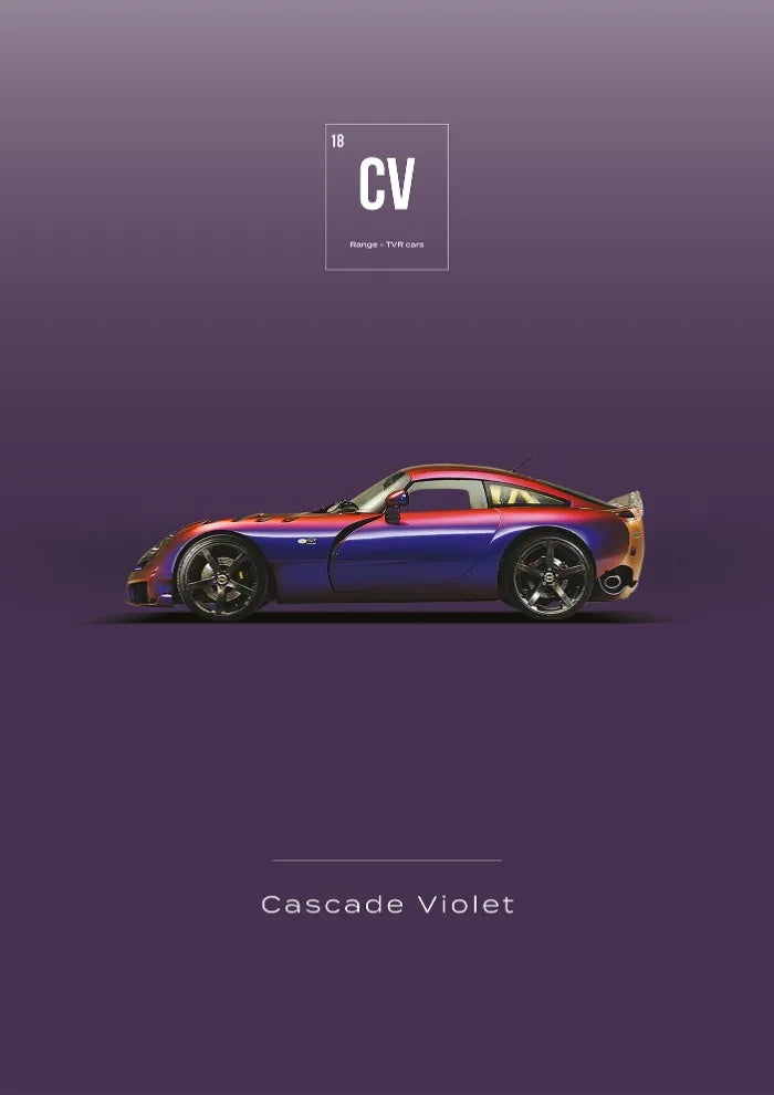 Minimalist Car Canvas Print – Modern Wall Art for Living Room Bedroom Decor