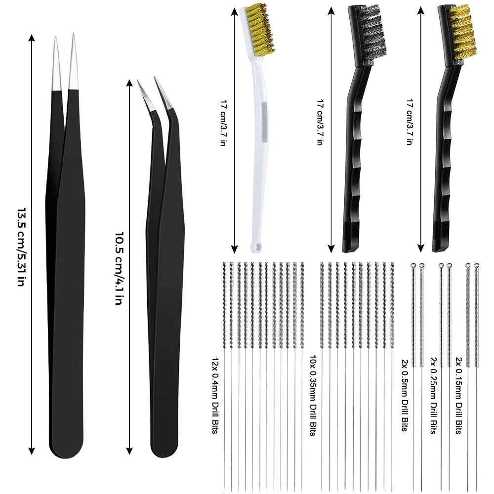 3D Printer Tool Kit – Essential Deburring and Cleaning Tools for DIY