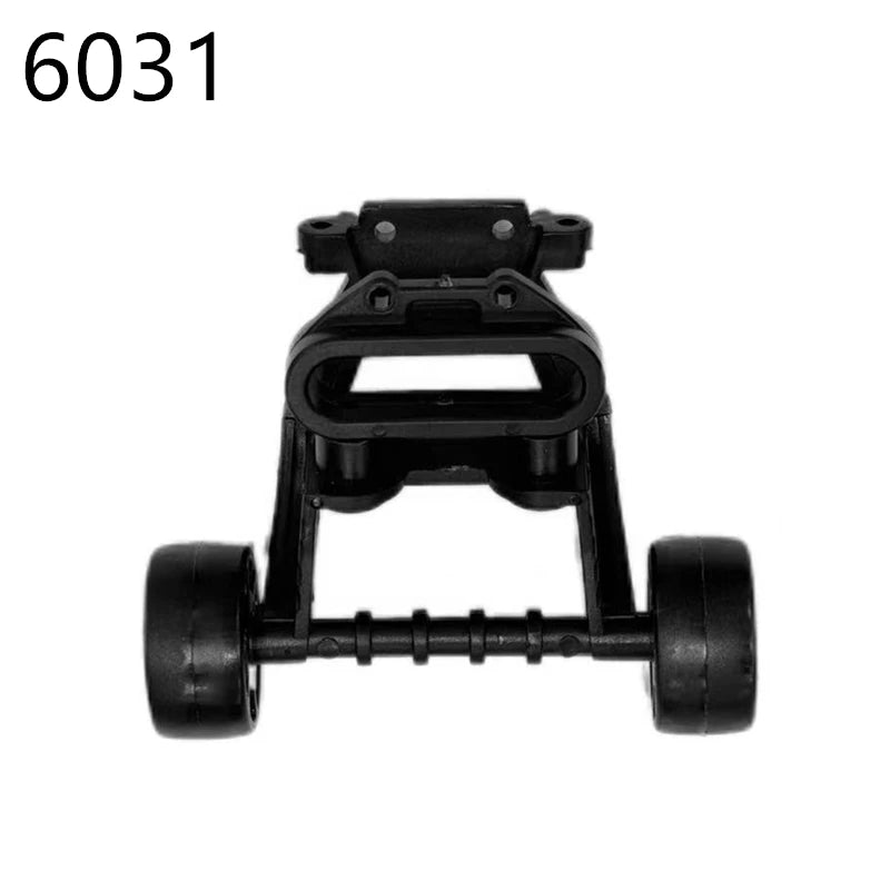 RC Car Spare Parts – Oil Shock Absorbers and Tires for 1/16 Scale Models