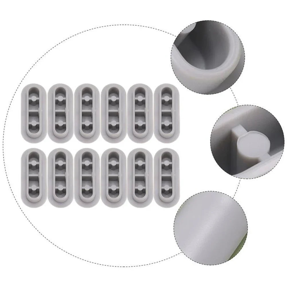 Toilet Seat Bumper Set – Non-Slip Rubber Cushion for Bathroom Fixtures