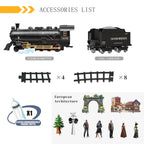Remote Control Steam Train – Retro Simulation Toy for Kids
