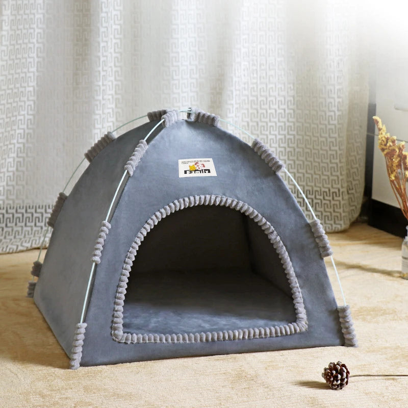 Foldable Pet Tent – Breathable Cooling House for Indoor and Outdoor Use