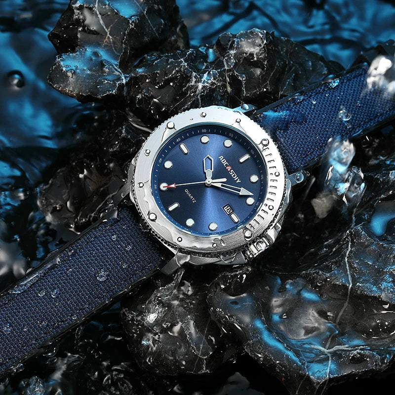 Luxury Chronograph Wristwatch – Waterproof Luminous Calendar for Men