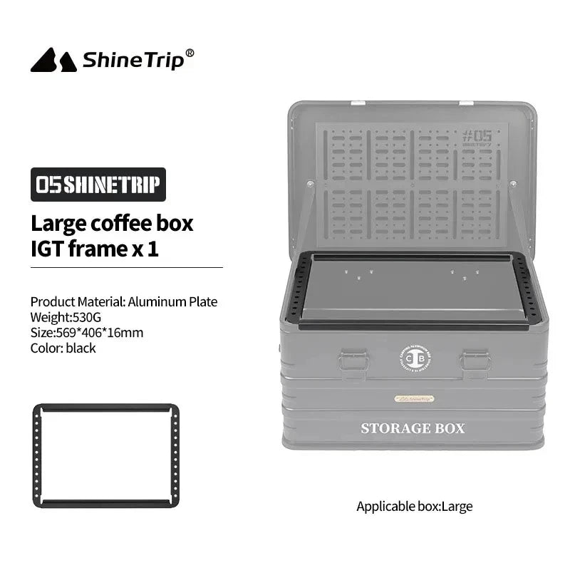 Aluminum Modular IGT Case – Lightweight Storage for Outdoor Camping