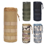 Tactical Hydration Carrier – Adjustable Nylon Water Bottle Pouch for Hiking