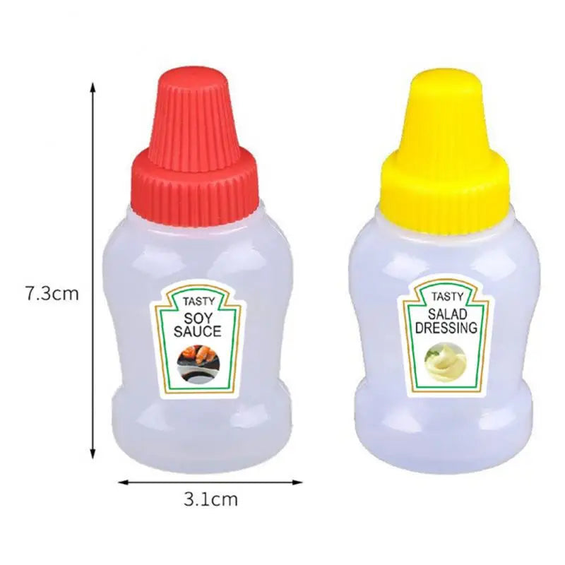 Leakproof Sauce Cups – Portable Dressing Containers for Lunch and Travel