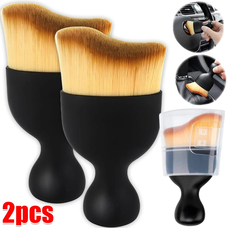 Soft Car Vent Detailing Brush – Dusting Tool for Interior Cleaning