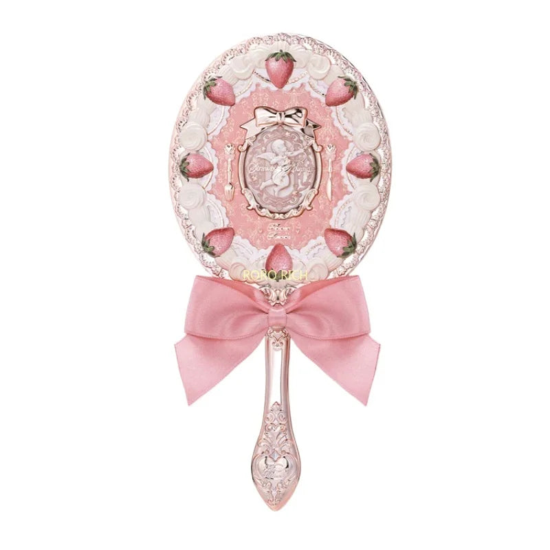 Flower Knows Swan Ballet Handheld Mirror – Vintage Makeup Accessory for Cosplay