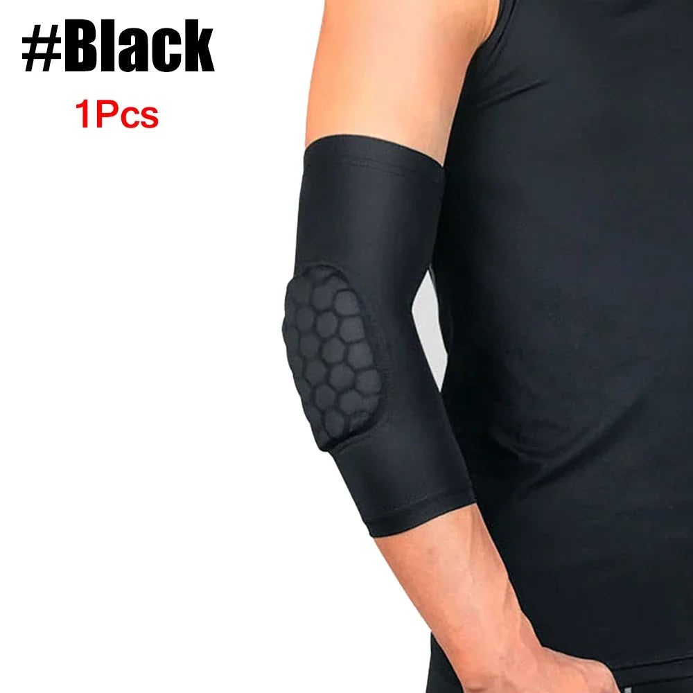 Honeycomb Knee and Elbow Pads – Protective Compression Gear for Youth Sports