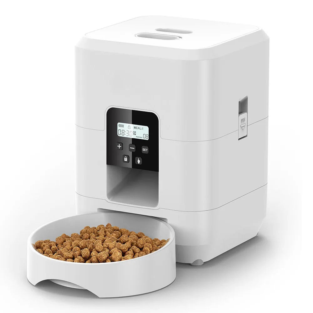 Automatic Pet Feeder – Timed Food Dispenser for Cats and Dogs