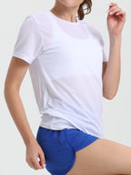Women's Ultralight Compression Shirt – Quick Dry Sport Top for Running Gym