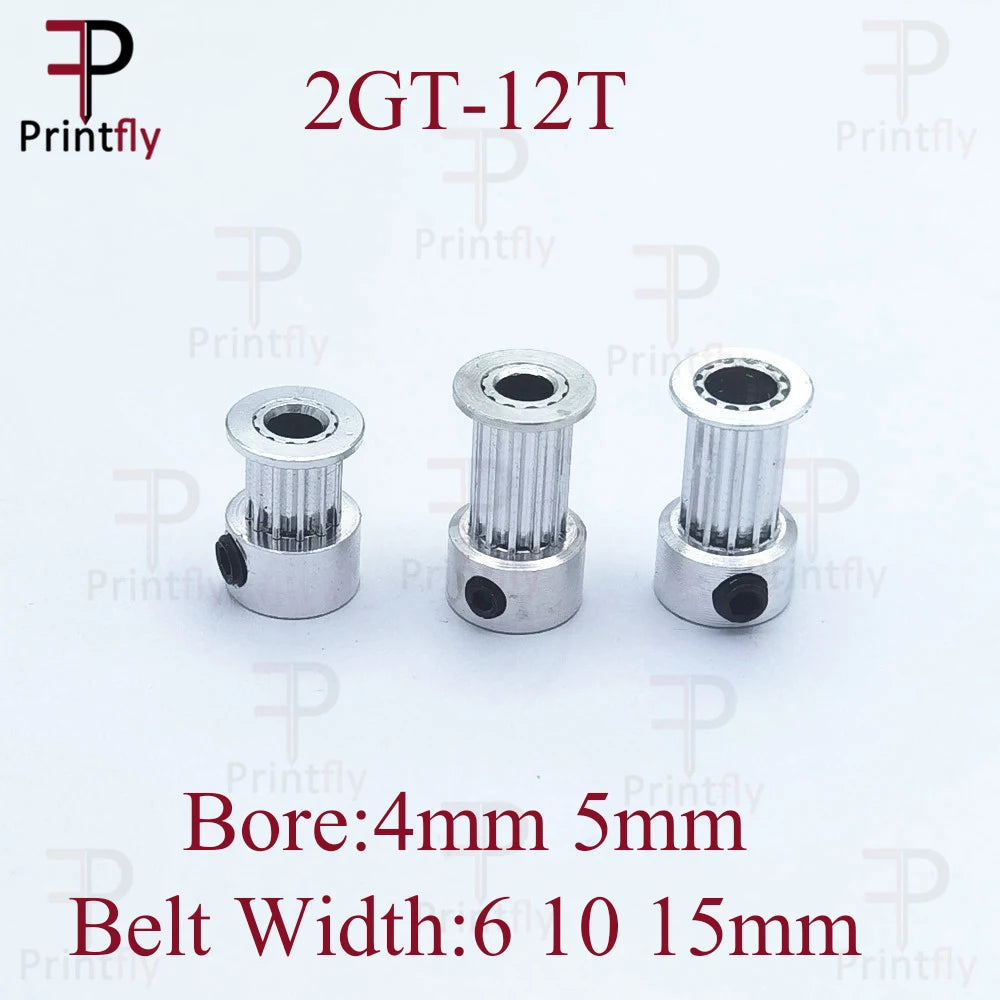 GT2 Timing Pulley – Precision Metal Gear for 3D Printer Drive Belts