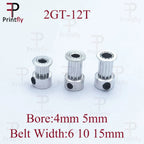 GT2 Timing Pulley – Precision Metal Gear for 3D Printer Drive Belts