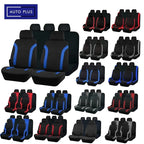 Universal Polyester Car Seat Cover Set – Bicolor Protector for Auto Interior