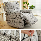 Printed Elastic Recliner Cover – Stretch Slipcover for Living Room Furniture