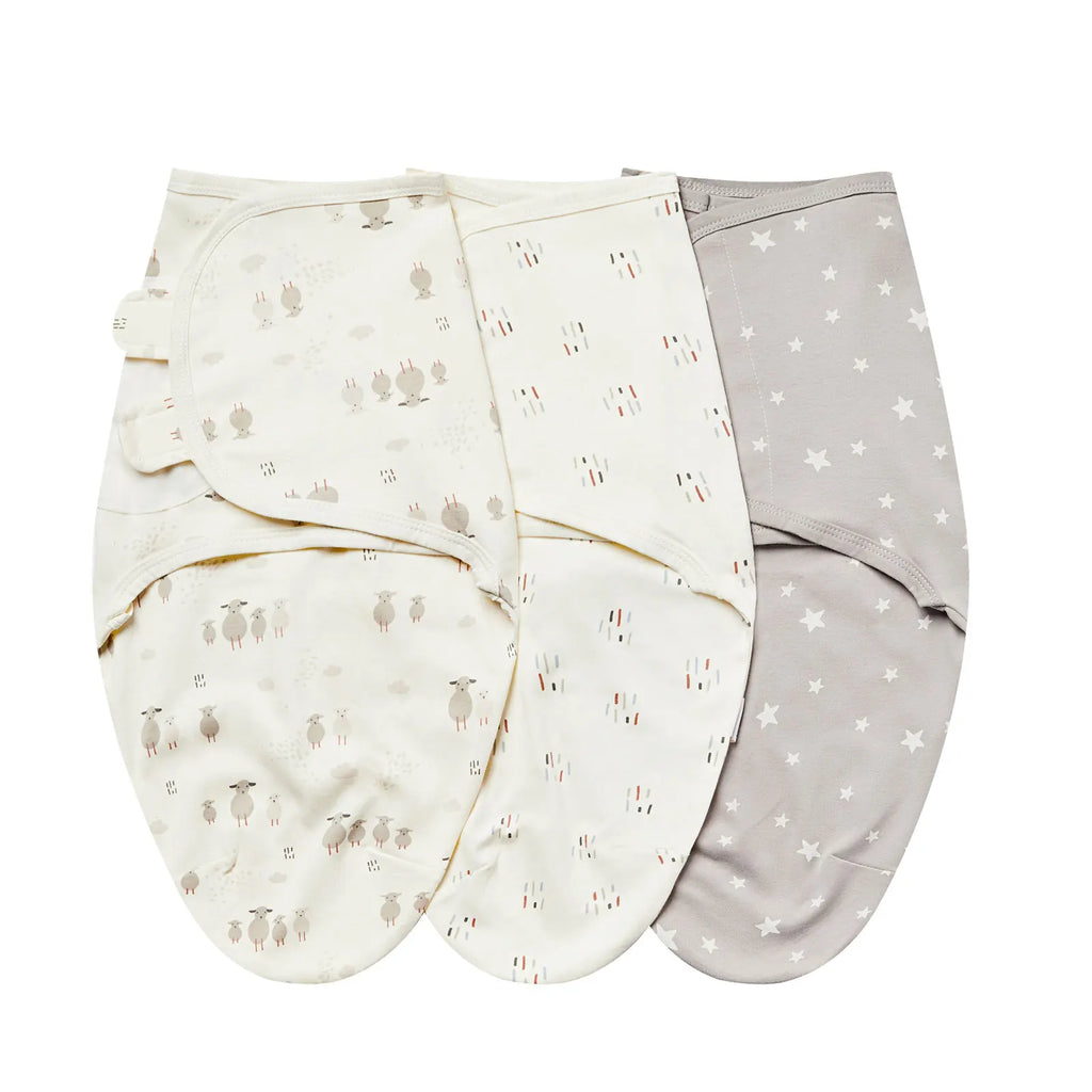 Cotton Baby Sleeping Bag – Anti-Shock Swaddle Wrap for Newborn Sleep