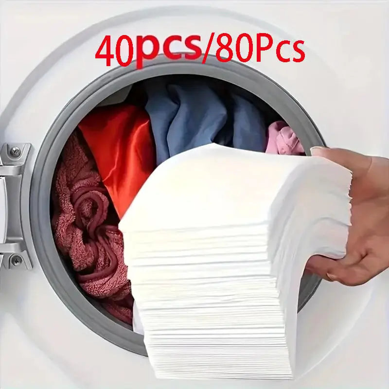 Color Absorbing Laundry Sheets – Anti-Dyeing Catchers for Washing Machine