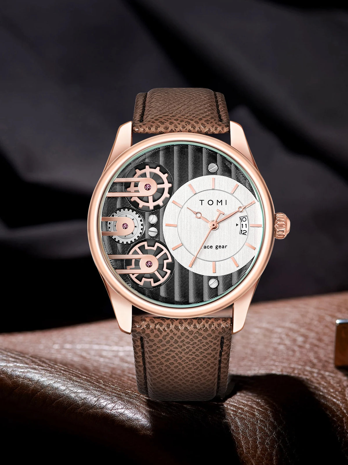 Quartz Men's Wristwatch – Luxury Minimalist Business Gift for Anniversaries