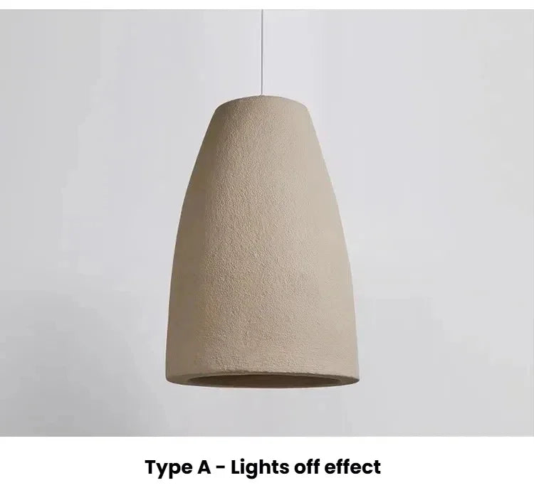 Wabi Sabi LED Chandelier – Modern Minimalist Pendant Light for Dining Room