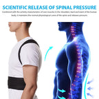 Adjustable Back Posture Corrector – Lumbar Support Belt for Men and Women