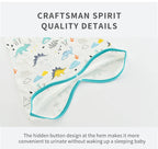 0.5 TOG Baby Sleeping Bag – Cartoon Print Cotton Sleeveless Sleep Sack for Summer