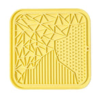 Silicone Slow Feeder Mat – Anti-Choking Pet Licking Bowl for Bath and Grooming