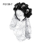 Mexican Rose Flower Crown – Boho Floral Headpiece for Halloween Party Wedding