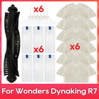 Vacuum Replacement Parts Kit – Main Side Brush Filter Mop for Robotic Vacuums