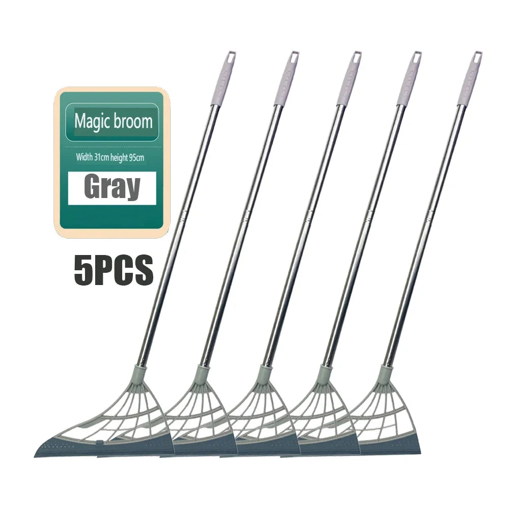 Silicone Magic Broom – Floor and Window Squeegee for Home Cleaning