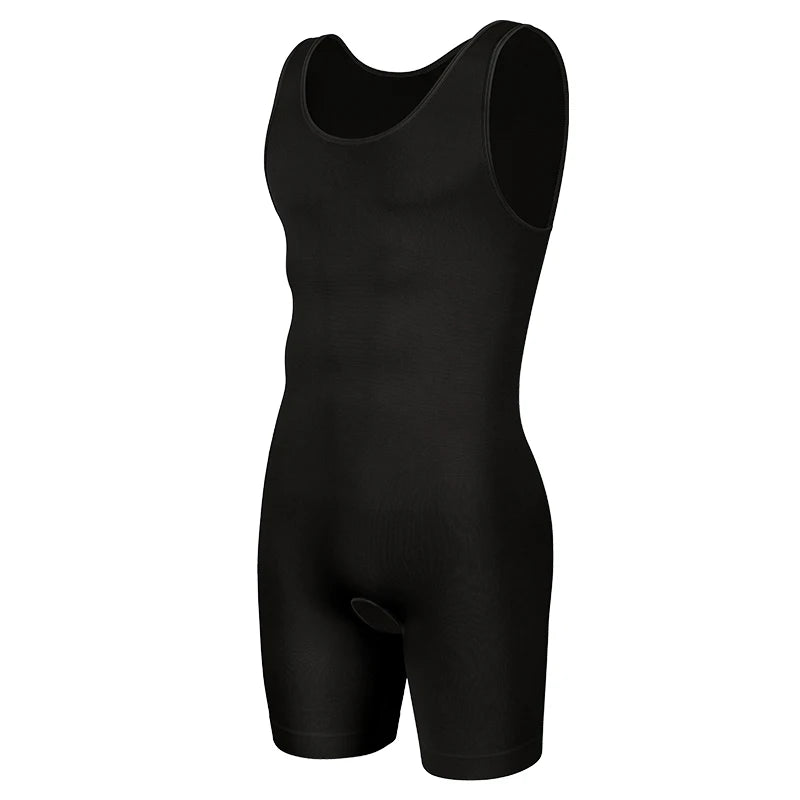 Men Full Body Shapewear – Compression Bodysuit for Tummy Control