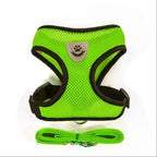 Adjustable Mesh Cat and Dog Harness – Reflective Breathable Vest for Walking