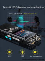Digital Voice Recorder – Stereo PCM Dictaphone for Meetings and Transcription