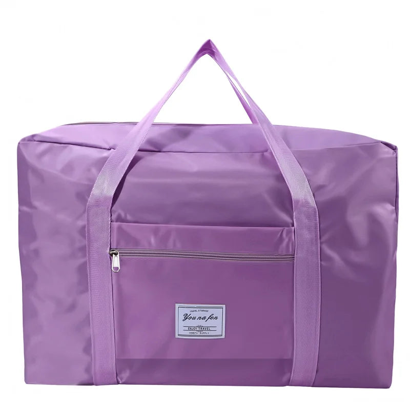 Folding Travel Duffel Bag – Waterproof Large Capacity Hand Luggage for Trips