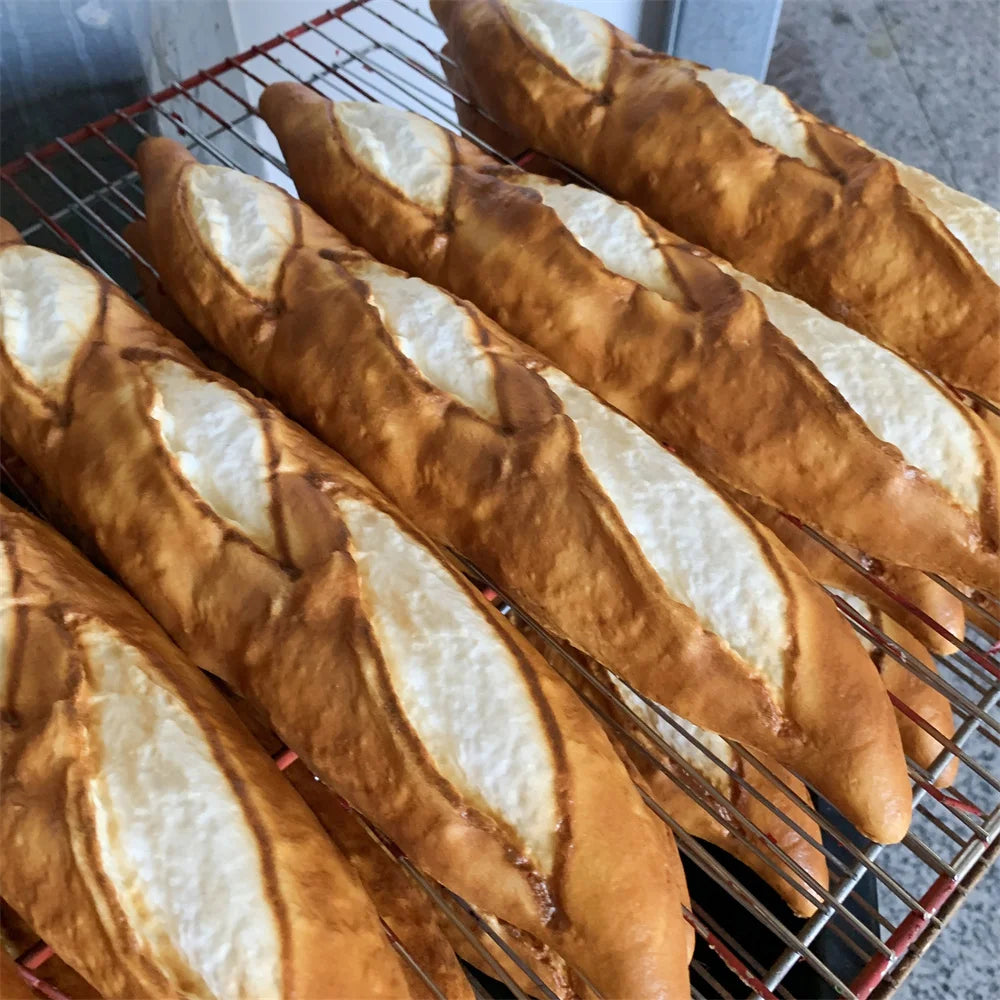 Artificial Bread Baguette – Realistic Food Prop for Bakery Shop Display