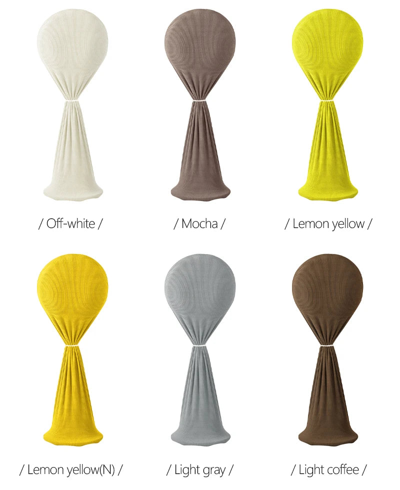 Jacquard Elastic Fan Cover – Full Coverage Dust Protector for Tower Fans